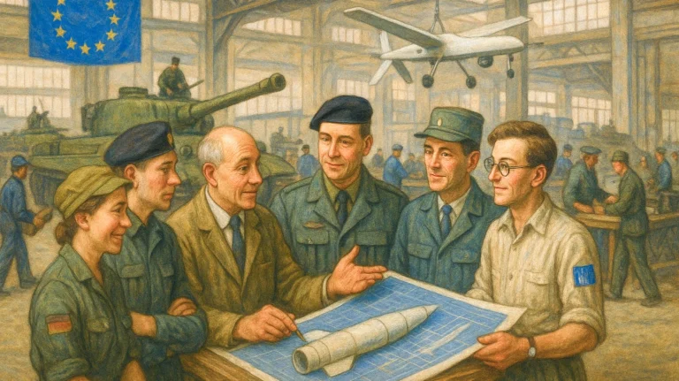 L’Europe tente de réinventer son industrie de défense